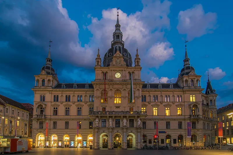 Rathaus Graz (c) Ralf Roletschek / Roletschek.at